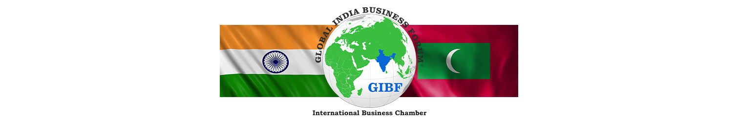 India  Maldives Business and Cultural Council and GIBF logo 
